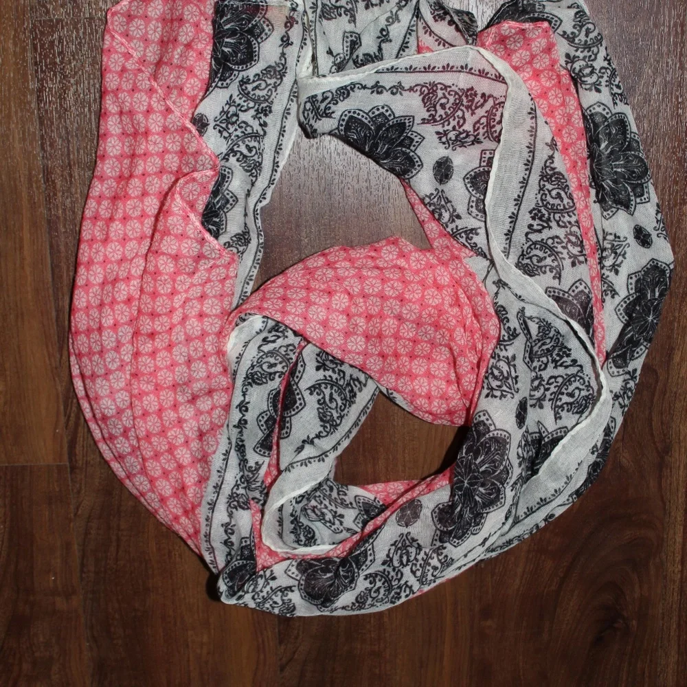 Pacsun Boho Pink Scarf